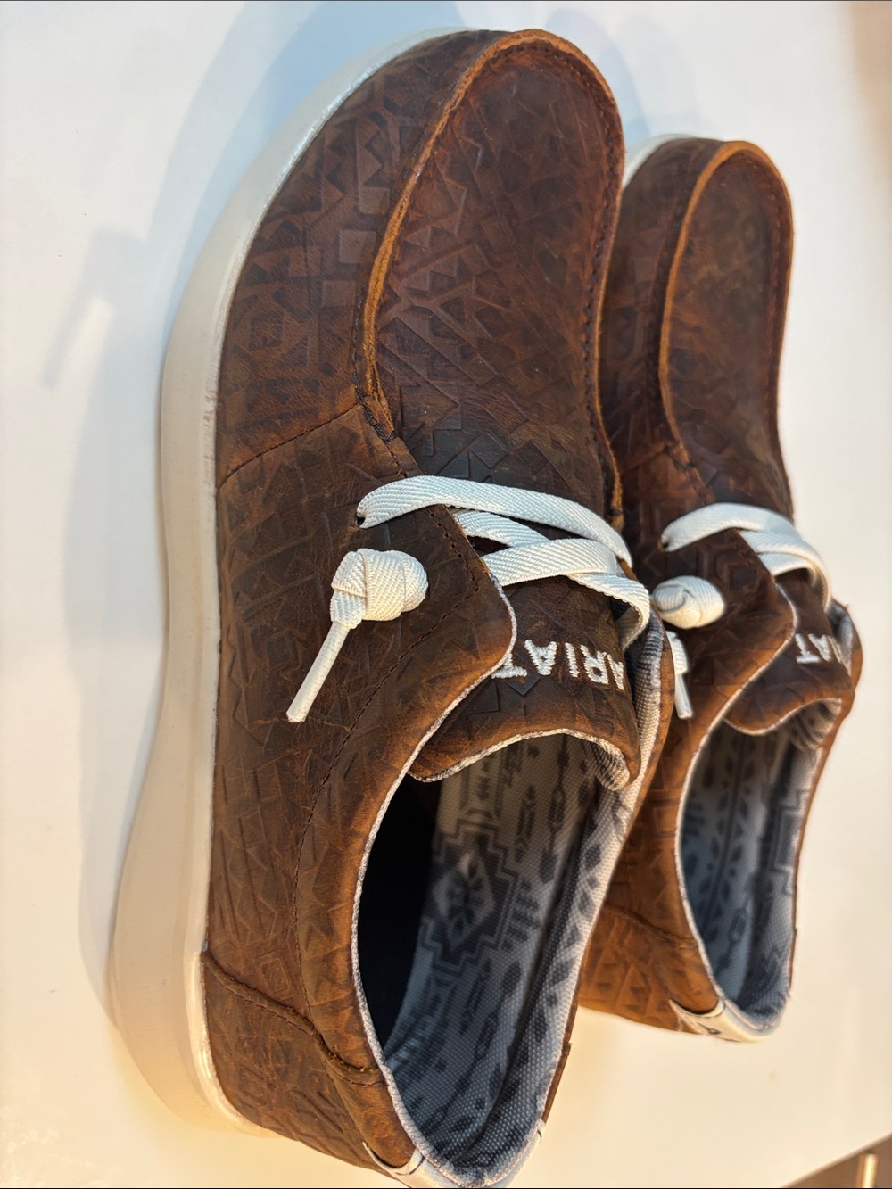 Ariat Hilo Embossed Print  Slip-On Loafers